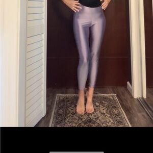 Shiny Lavender Leggings